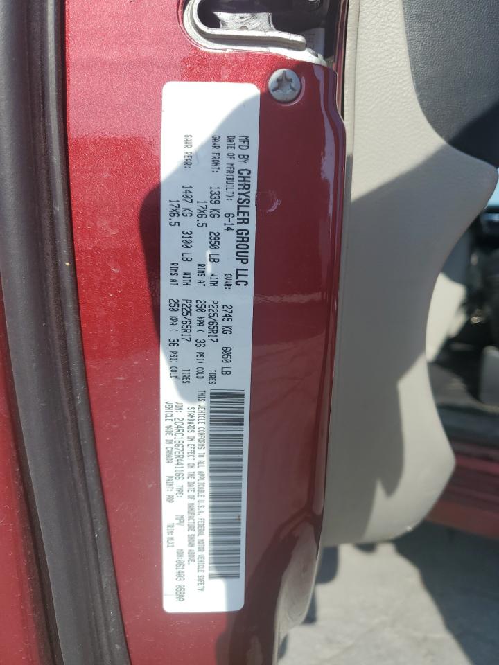 2014 Chrysler Town & Country Touring VIN: 2C4RC1BG7ER441166 Lot: 84577735