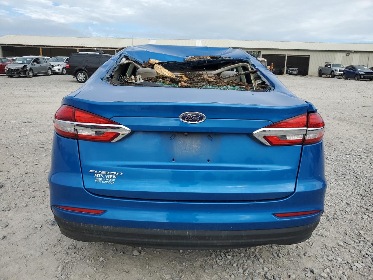 2020 Ford Fusion S VIN: 3FA6P0G7XLR159708 Lot: 81845385