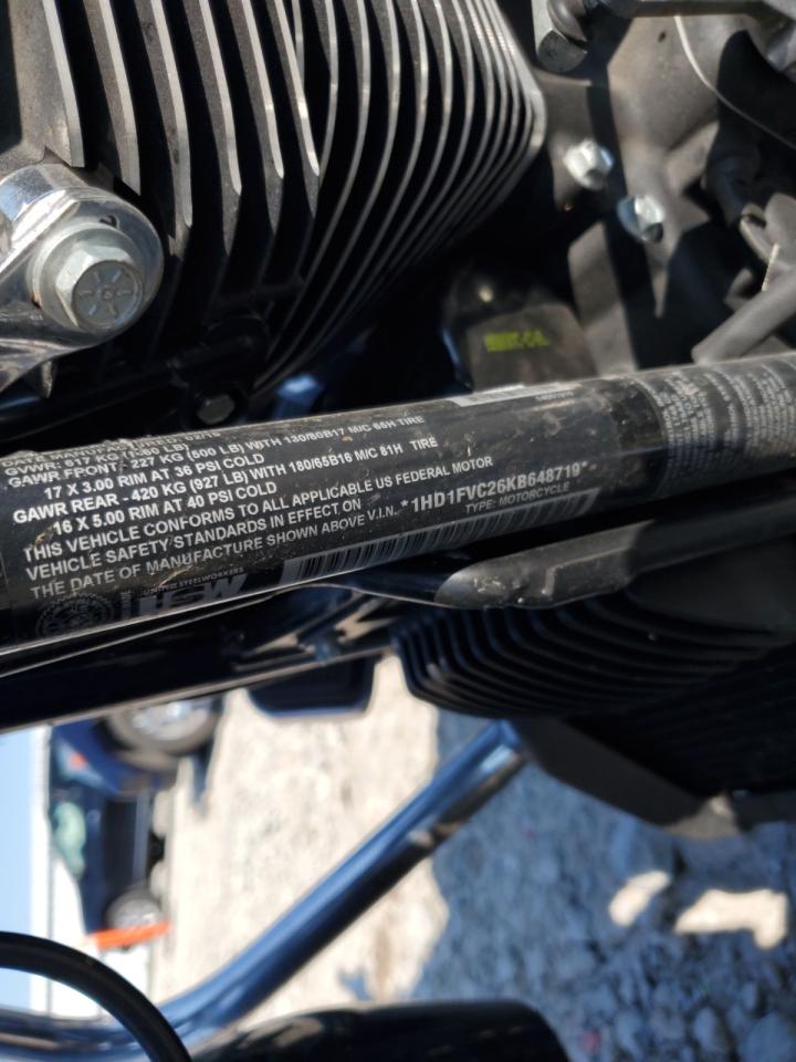 2019 Harley-Davidson Flht VIN: 1HD1FVC26KB648719 Lot: 80875295