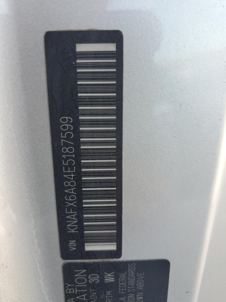 2014 Kia Forte Ex VIN: KNAFX6A84E5187599 Lot: 80173005