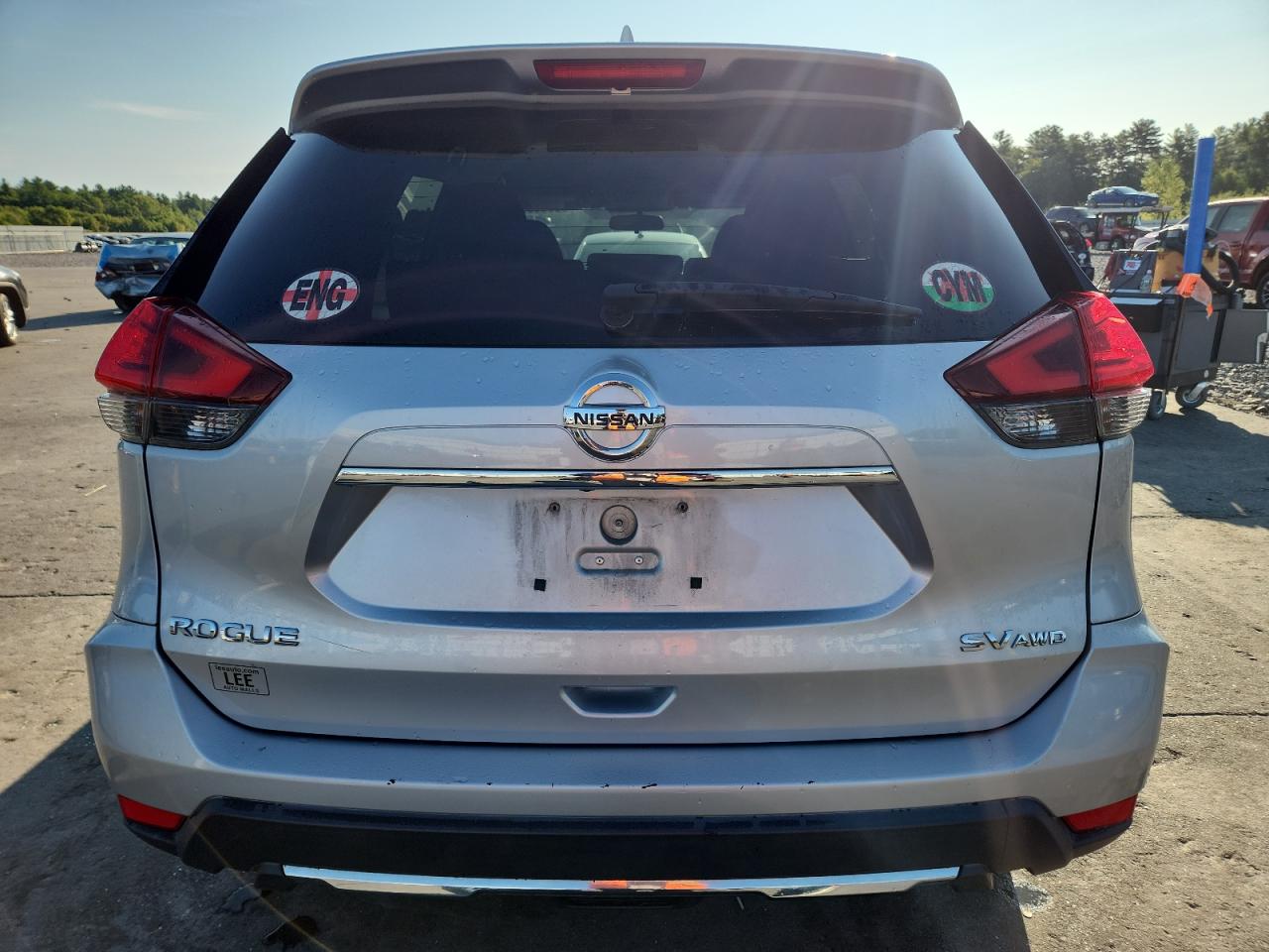 2017 Nissan Rogue Sv VIN: 5N1AT2MVXHC810352 Lot: 80309975