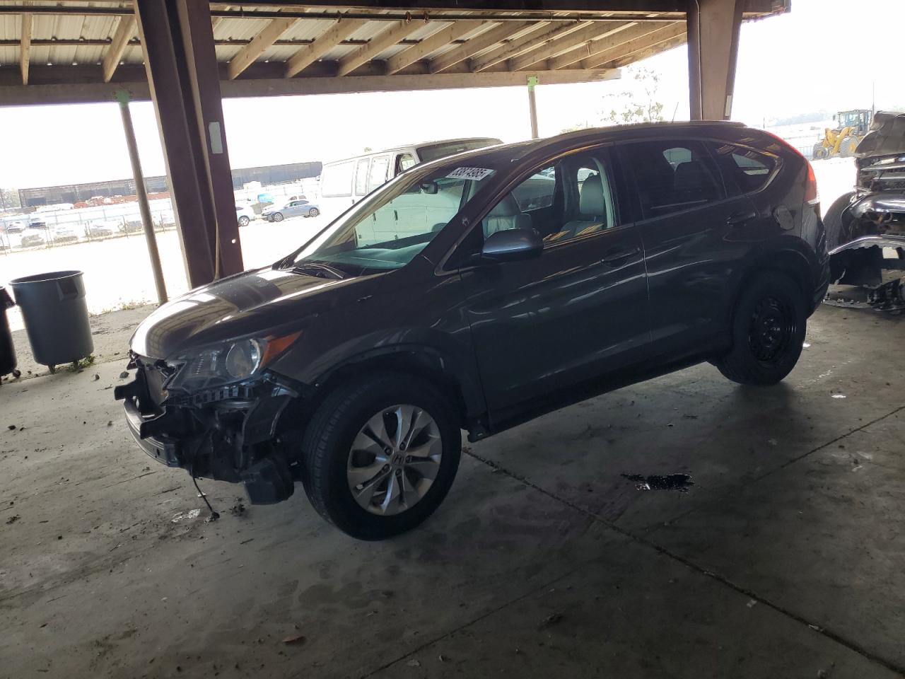 2014 Honda Cr-V Exl grey null gasoline 2HKRM3H75EH557799 photo #1