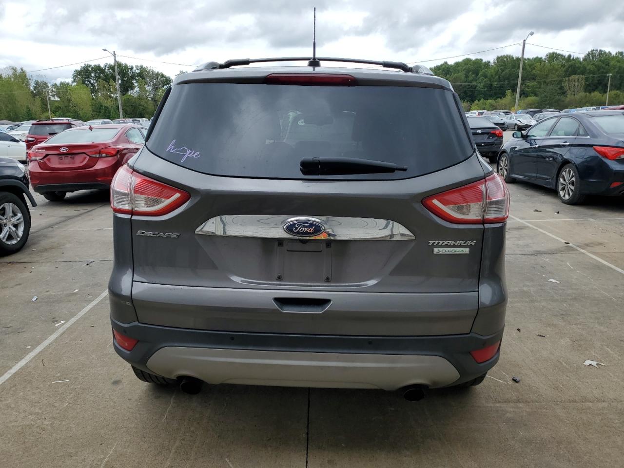 2014 Ford Escape Titanium VIN: 1FMCU0J98EUB42980 Lot: 83991715