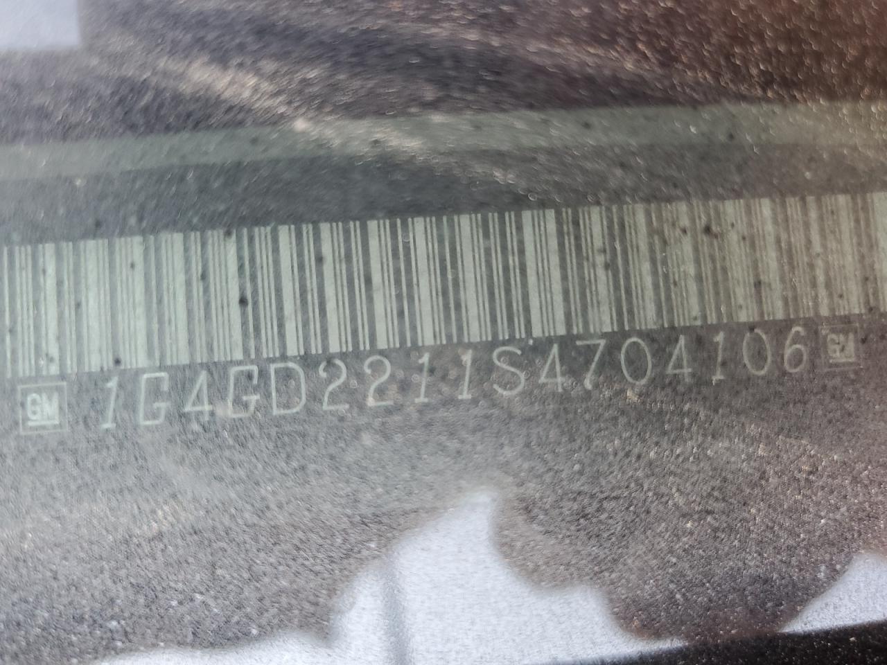 1995 Buick Riviera VIN: 1G4GD2211S4704106 Lot: 81742065