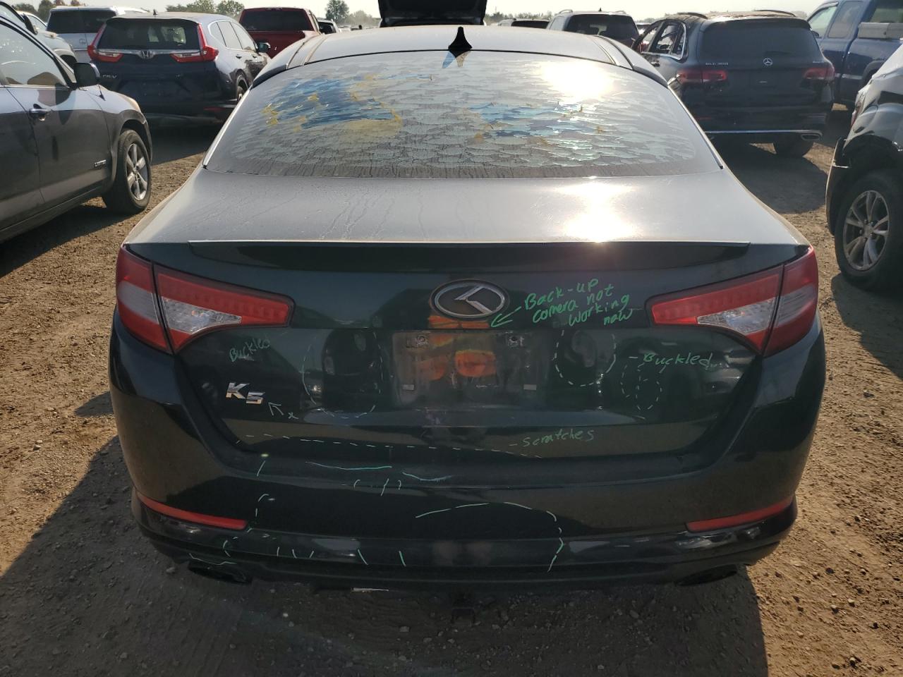 2012 Kia Optima Sx VIN: 5XXGR4A60CG071913 Lot: 81501485