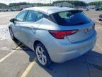 2018 VAUXHALL ASTRA SRI TURBO 1.4T 16V 150 SRI 5DR for sale at Copart WHITBURN