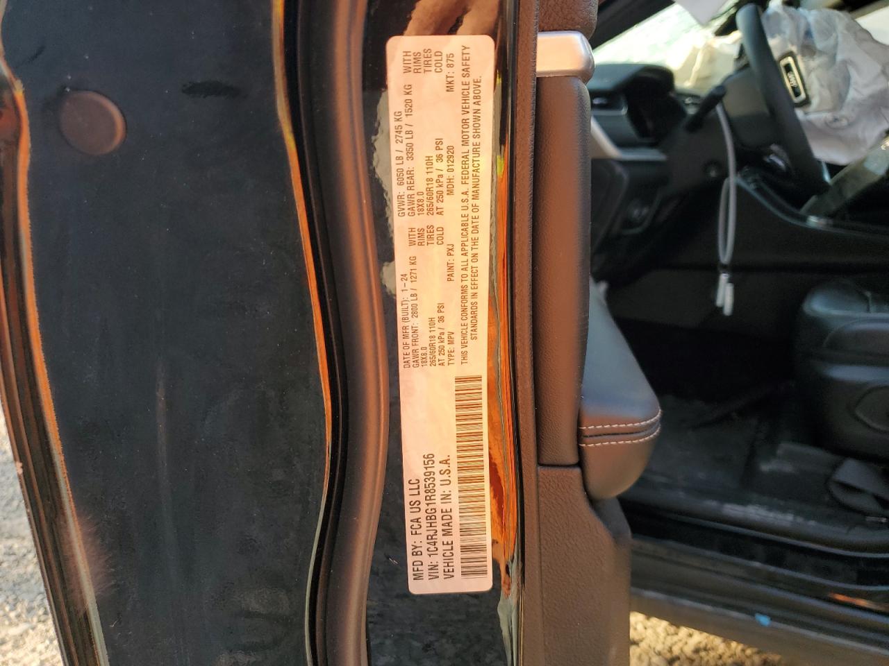 2024 Jeep Grand Cherokee Limited VIN: 1C4RJHBG1R8539156 Lot: 71984565