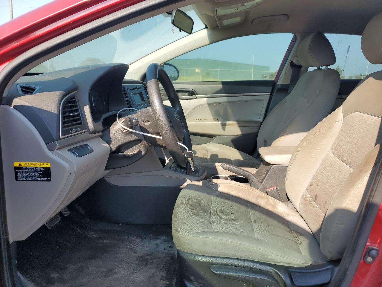 2017 Hyundai Elantra Se VIN: KMHD74LF7HU086640 Lot: 81371755