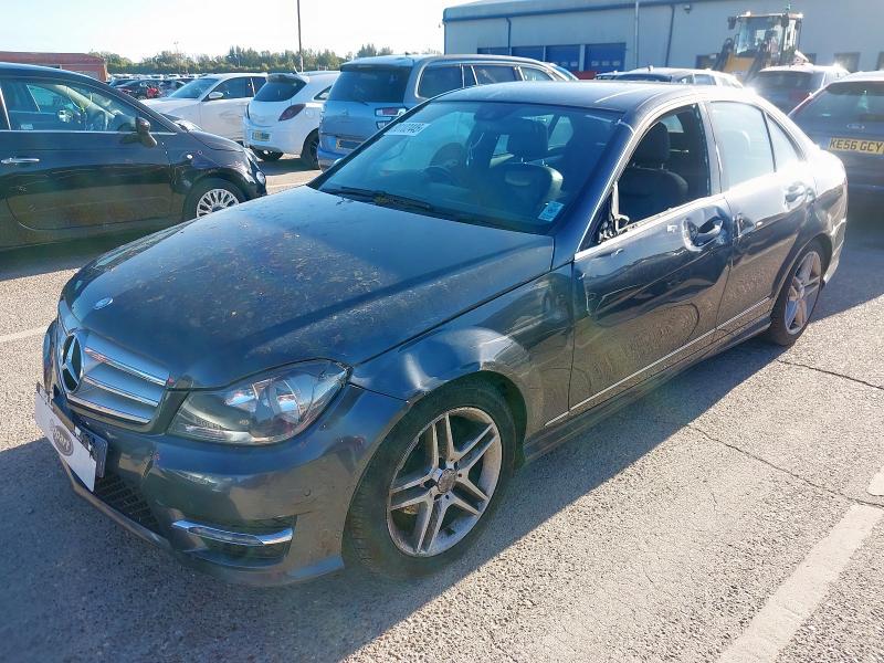 2013 MERCEDES-BENZ C220 AMG SPORT CDI BLUEEF  for sale at Copart SANDWICH