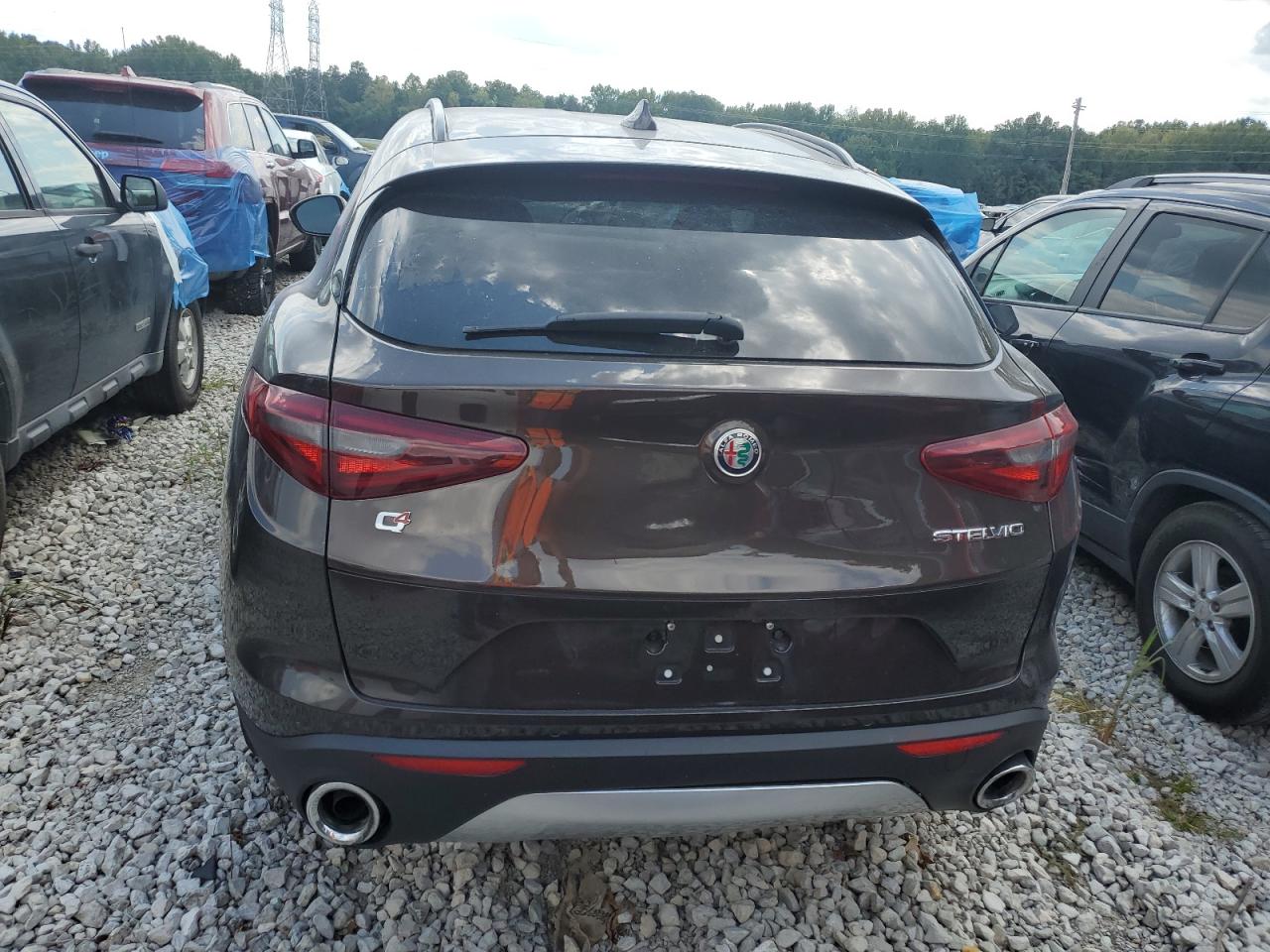 2018 Alfa Romeo Stelvio Sport VIN: ZASFAKPN5J7B87823 Lot: 71239595