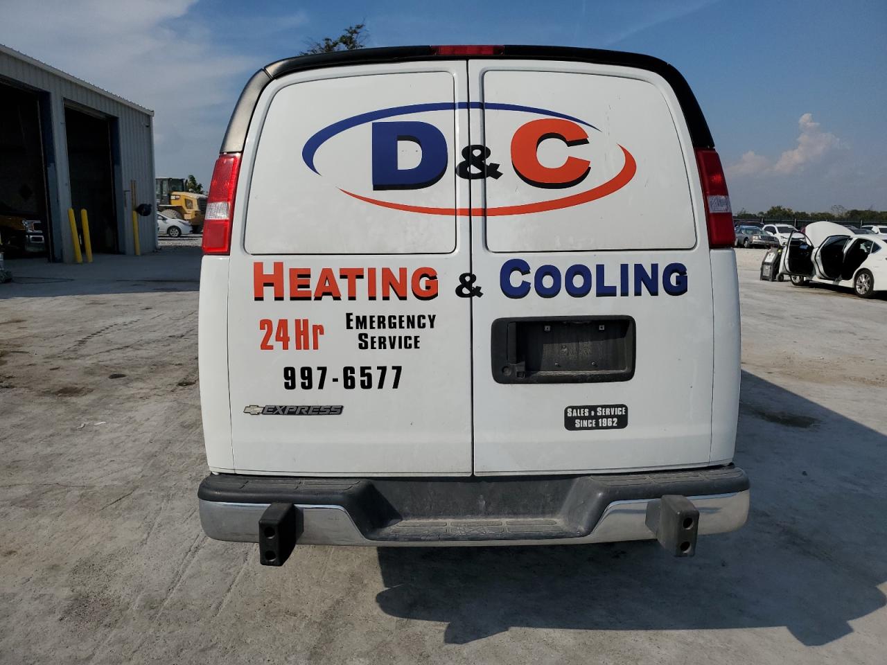 2020 Chevrolet Express G2500 VIN: 1GCWGAFG7L1229886 Lot: 80715215