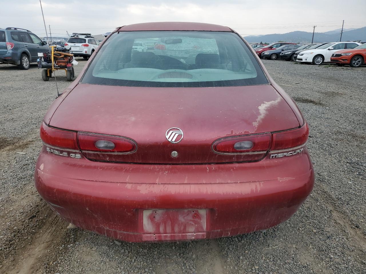 1997 Mercury Sable Gs VIN: 1MELM50U4VG623359 Lot: 71327445
