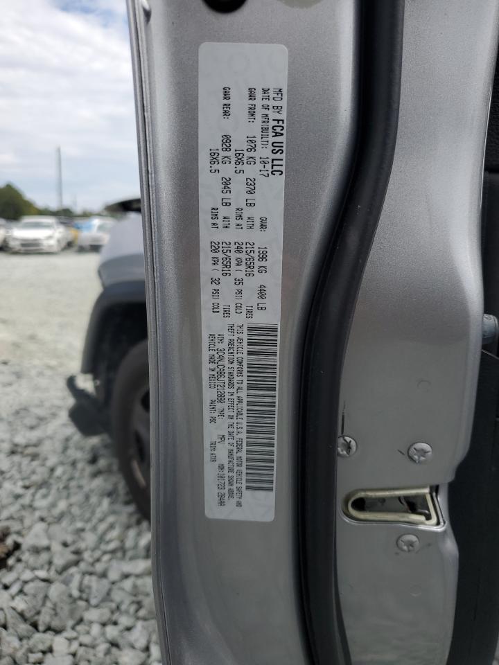 2018 Jeep Compass Sport VIN: 3C4NJCAB6JT212880 Lot: 71877865