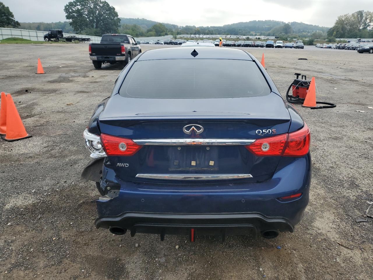 2016 Infiniti Q50 Red Sport 400 VIN: JN1FV7AR9GM451595 Lot: 81738115