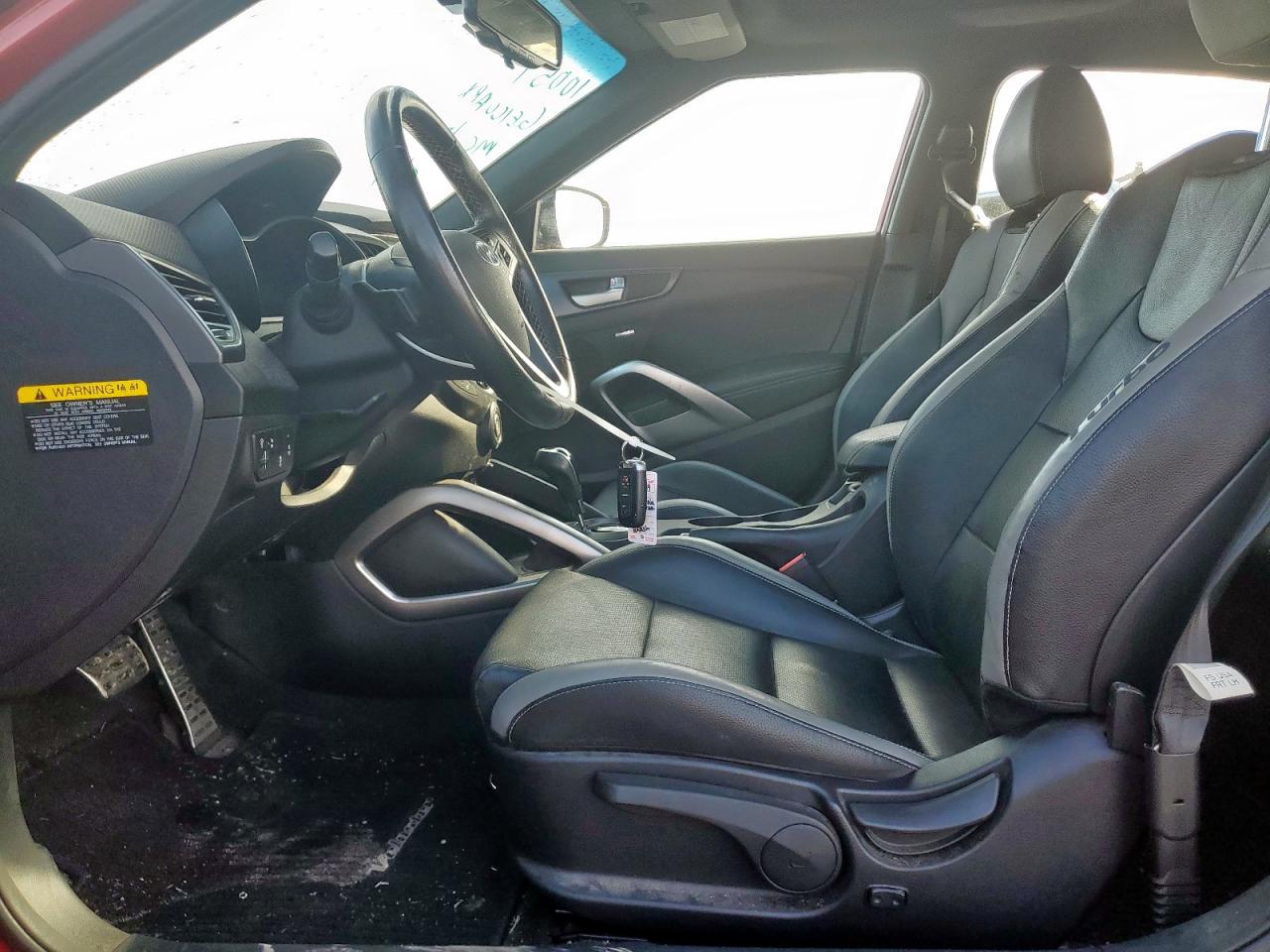 2017 Hyundai Veloster Turbo VIN: KMHTC6AE2HU309583 Lot: 84240195