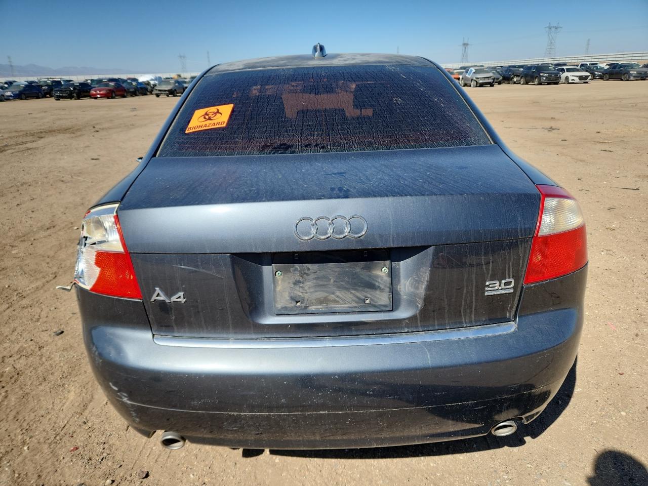 2004 Audi A4 3.0 Quattro VIN: WAULT68E44A215143 Lot: 80504815