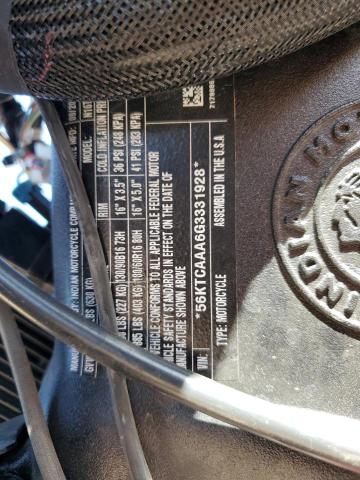 2016 INDIAN MOTORCYCLE CO. CHIEFTAIN   