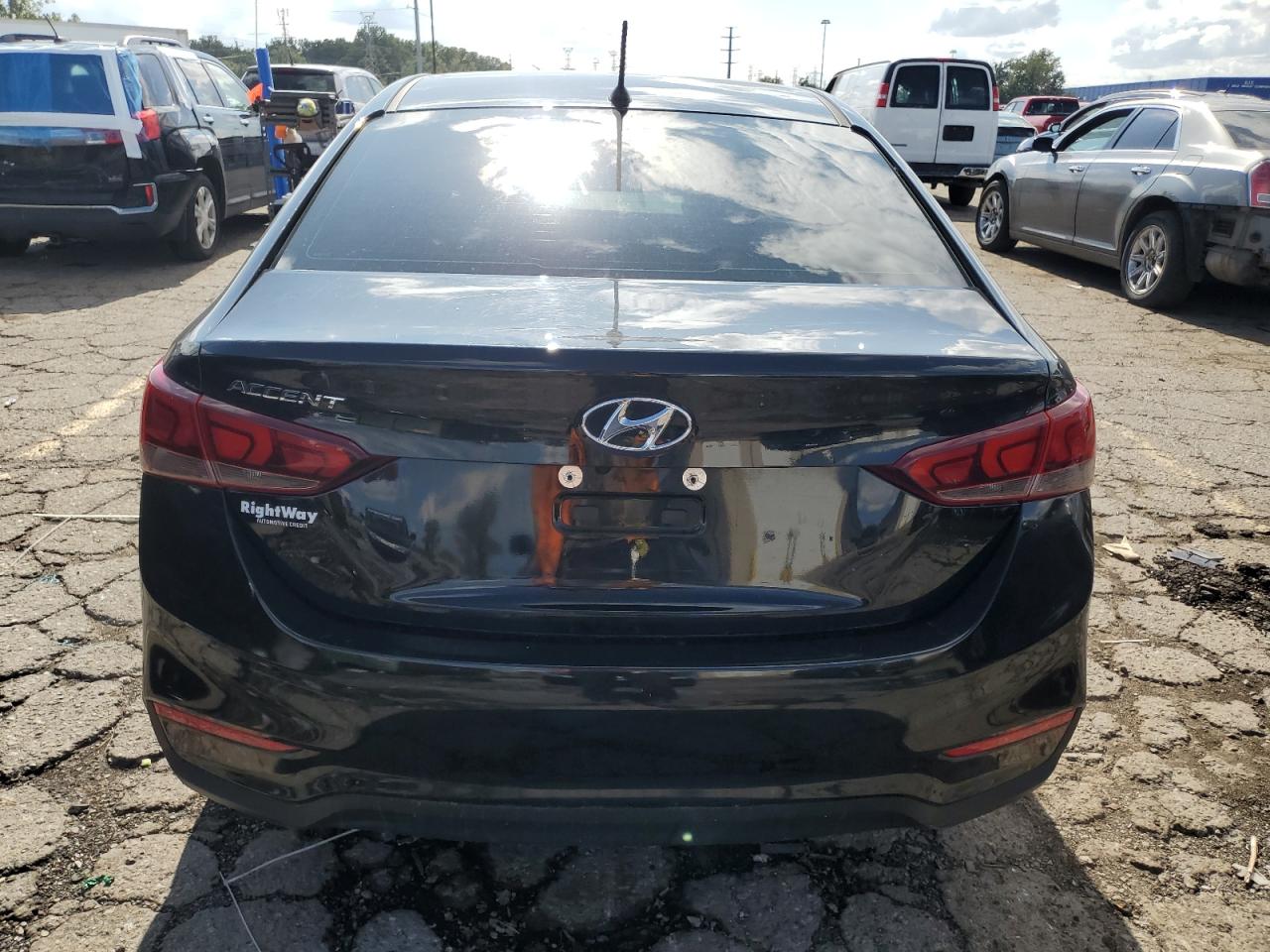 2021 Hyundai Accent Se VIN: 3KPC24A67ME143199 Lot: 71277345