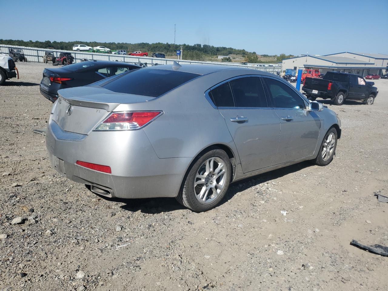 2009 Acura Tl silver sedan gasoline 19UUA86569A022349 photo #4