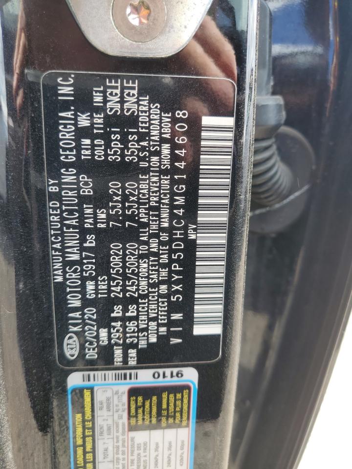 2021 Kia Telluride Sx VIN: 5XYP5DHC4MG144608 Lot: 71183285