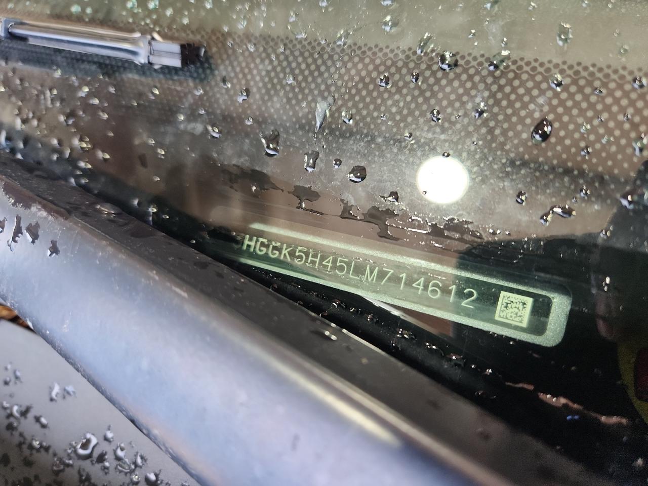 2020 Honda Fit Lx VIN: 3HGGK5H45LM714612 Lot: 82132925