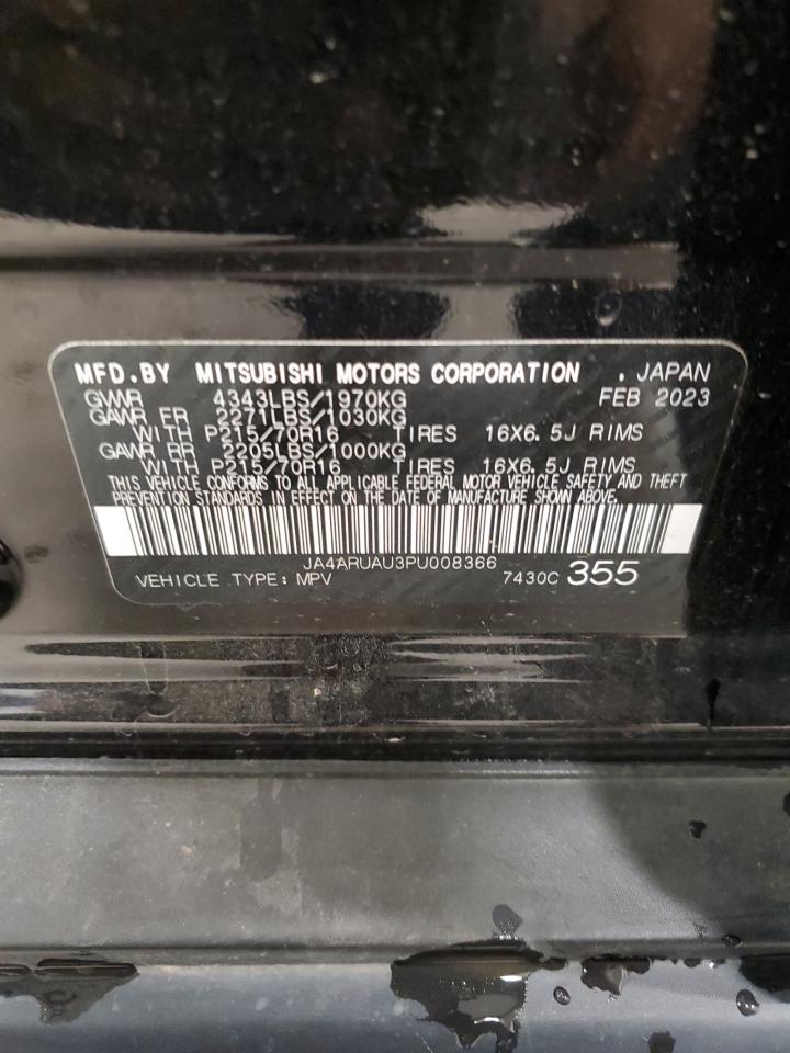 2023 Mitsubishi Outlander Sport S/Se VIN: JA4ARUAU3PU008366 Lot: 80885955