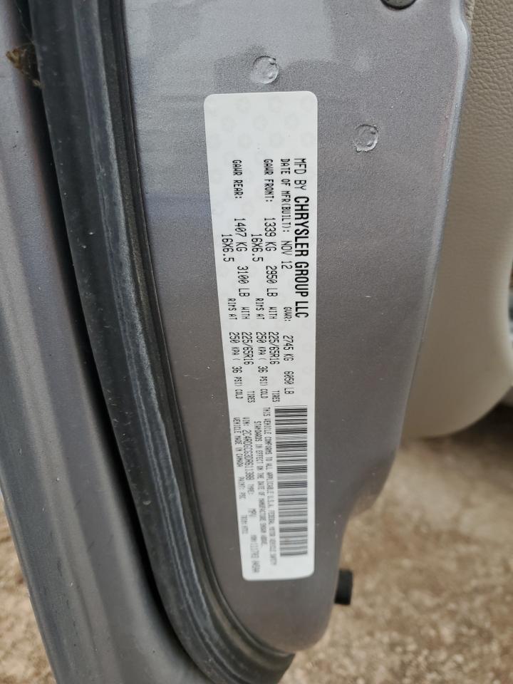 2013 Dodge Grand Caravan Sxt VIN: 2C4RDGCG3DR611388 Lot: 71649055