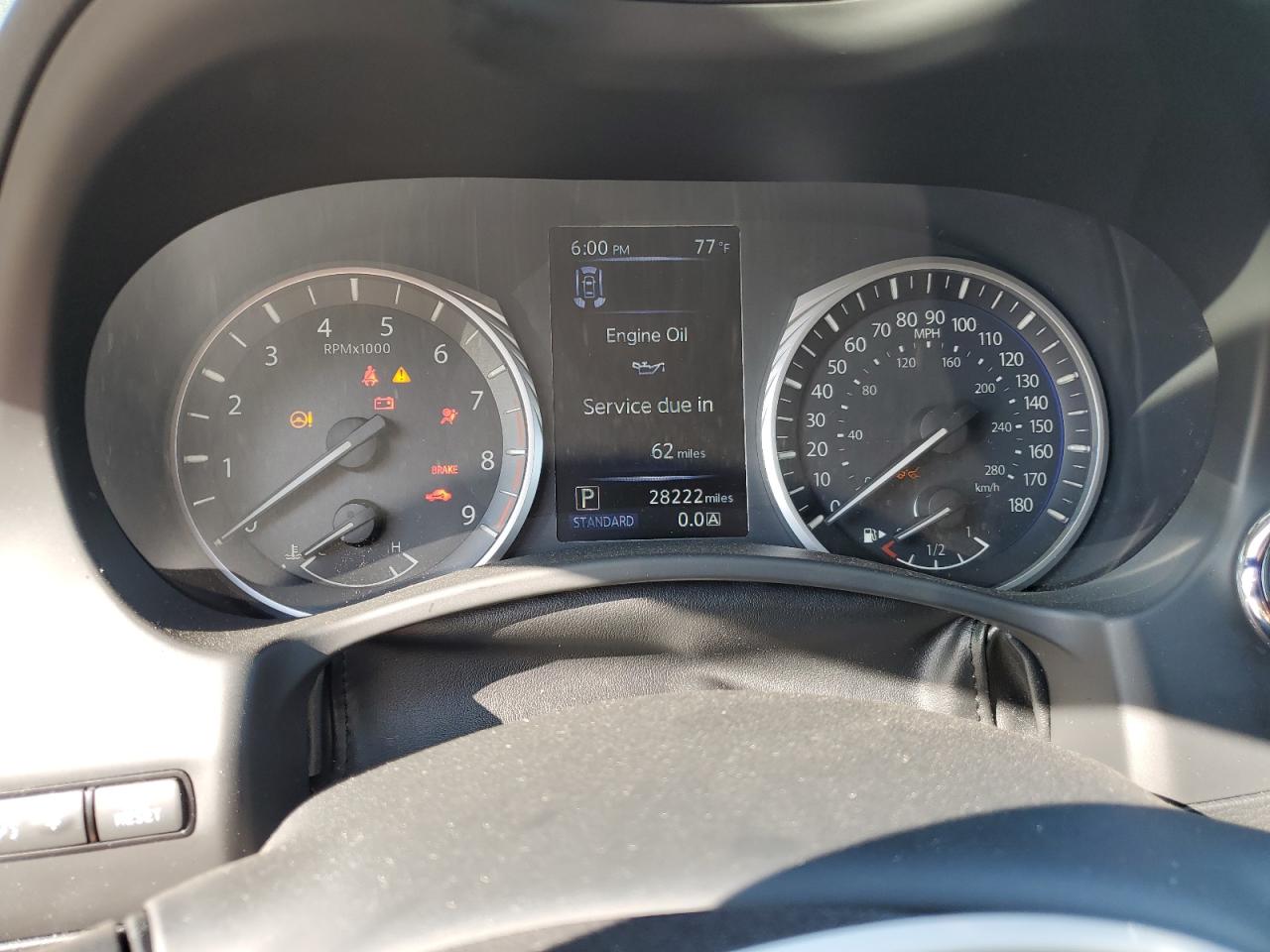 2021 Infiniti Q50 Sensory VIN: JN1EV7CR4MM755874 Lot: 71936345