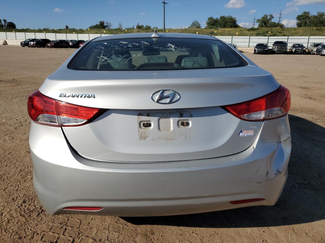 2013 Hyundai Elantra Gls VIN: KMHDH4AE2DU788933 Lot: 83791725
