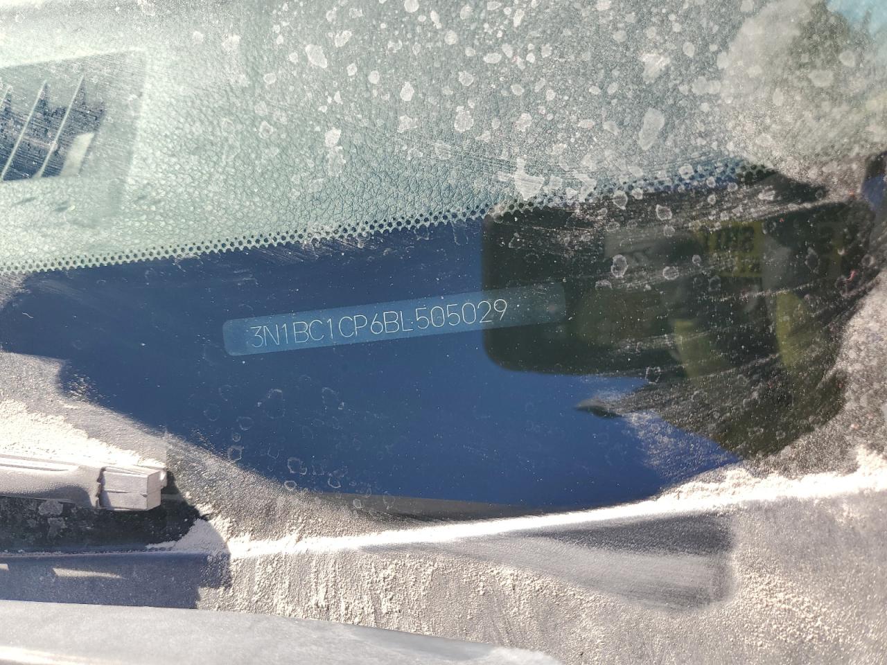 2011 Nissan Versa S VIN: 3N1BC1CP6BL505029 Lot: 81158565