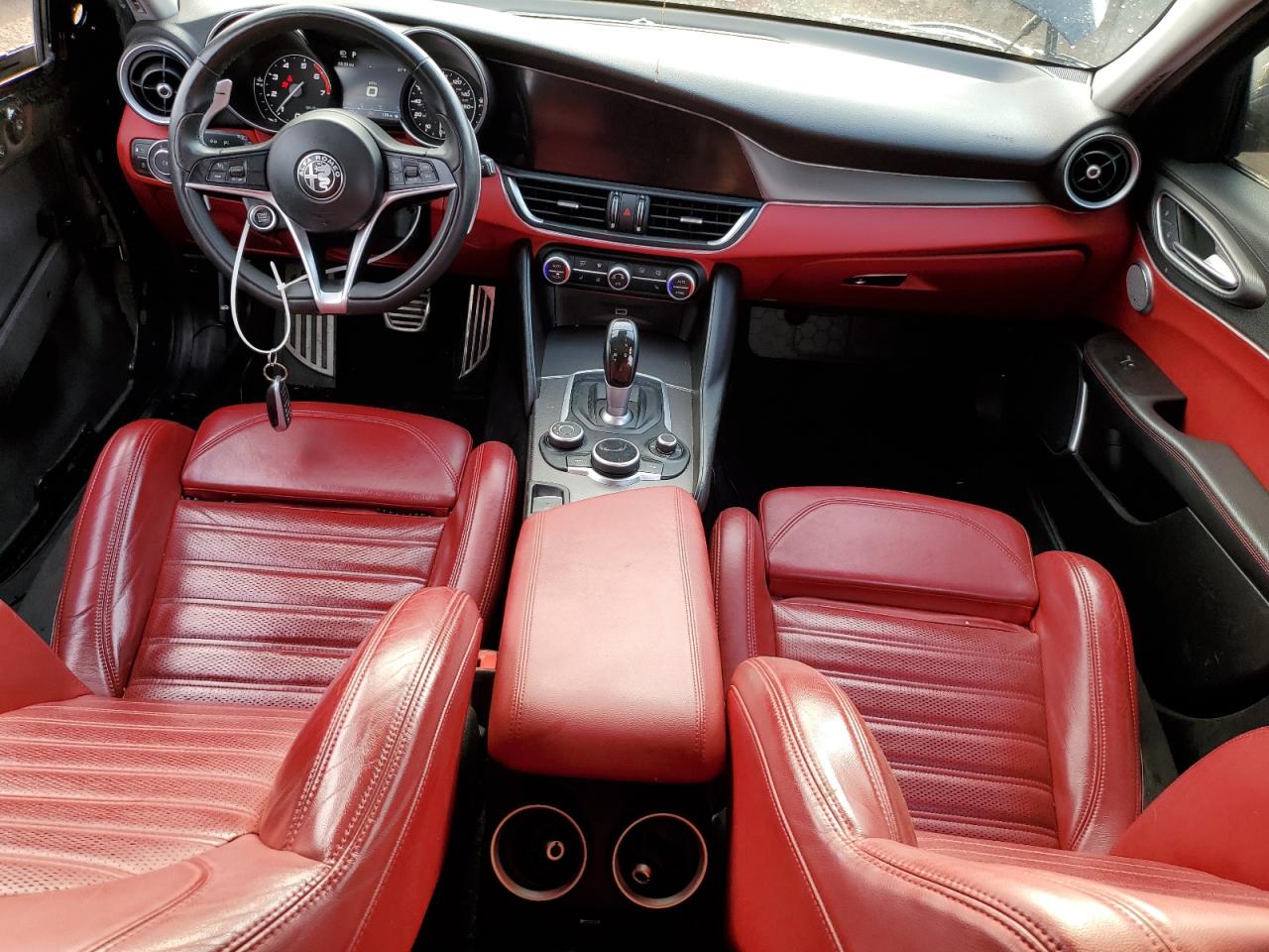 2019 Alfa Romeo Giulia Ti VIN: ZARFANBN8K7608328 Lot: 80757445