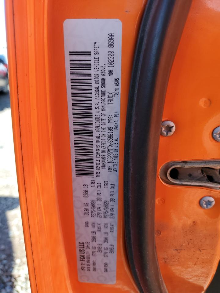 2017 Ram 1500 Sport VIN: 1C6RR7MTXHS586109 Lot: 81597485