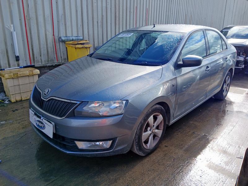 2013 SKODA RAPID SE GREENTECH TDI CR  for sale at Copart PETERLEE
