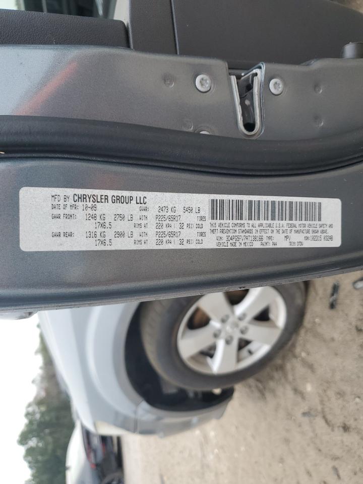 2010 Dodge Journey Sxt VIN: 3D4PG5FV7AT138166 Lot: 70840375