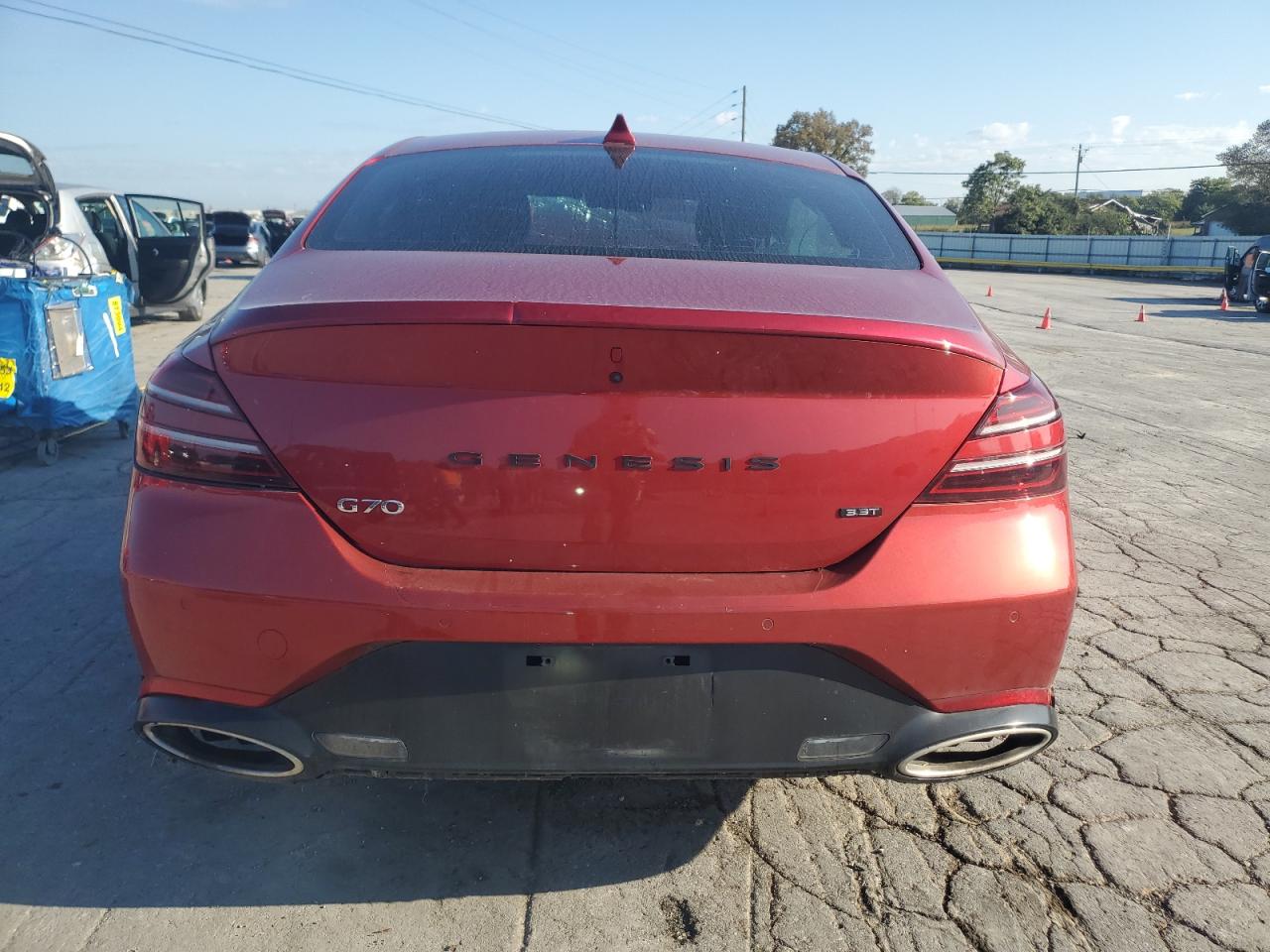 2023 Genesis G70 Base VIN: KMTG54TE3PU121818 Lot: 84410495