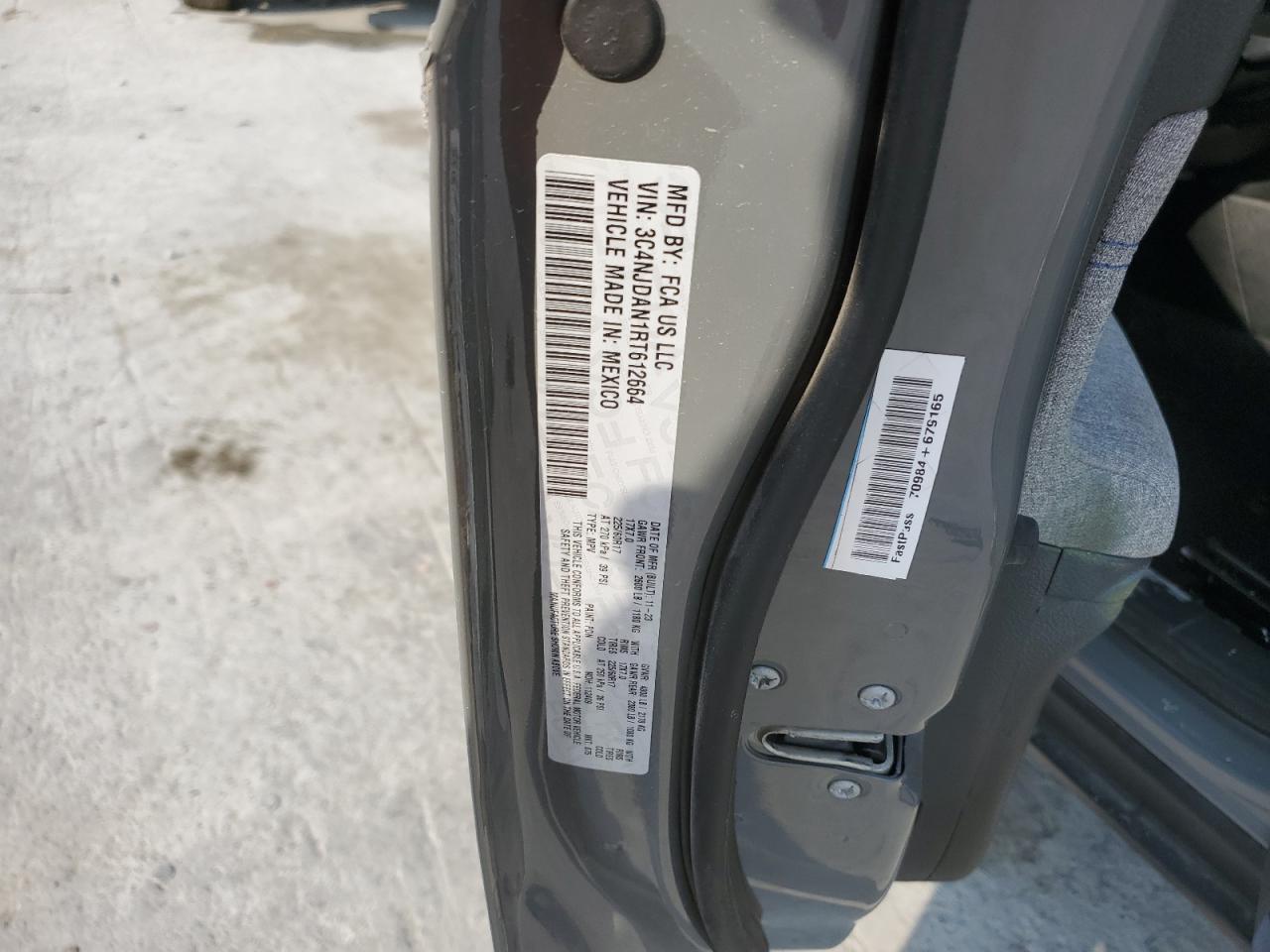 2024 Jeep Compass Sport VIN: 3C4NJDAN1RT612664 Lot: 81576605