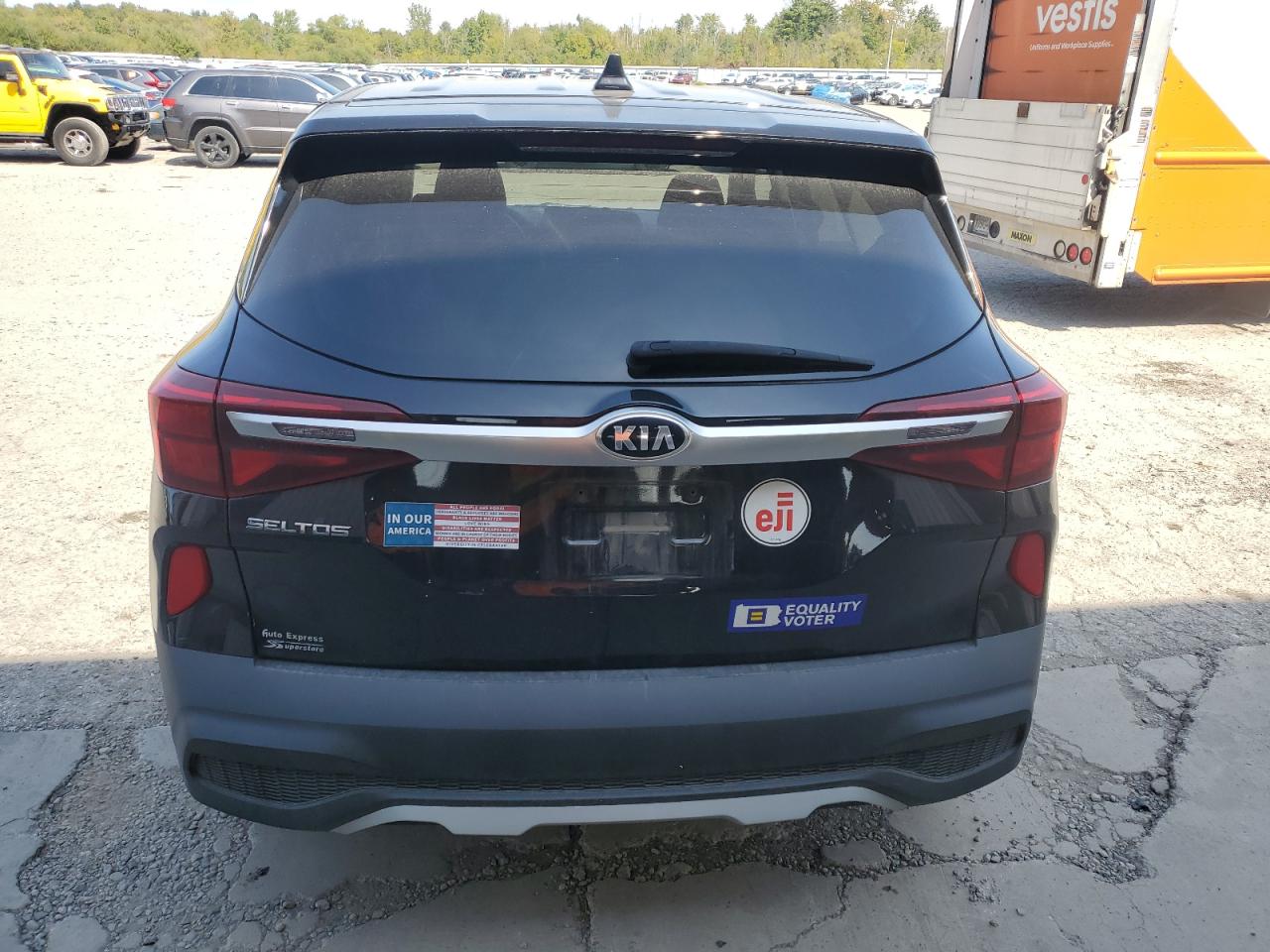 2021 Kia Seltos Lx VIN: KNDEPCAA1M7044516 Lot: 80657455
