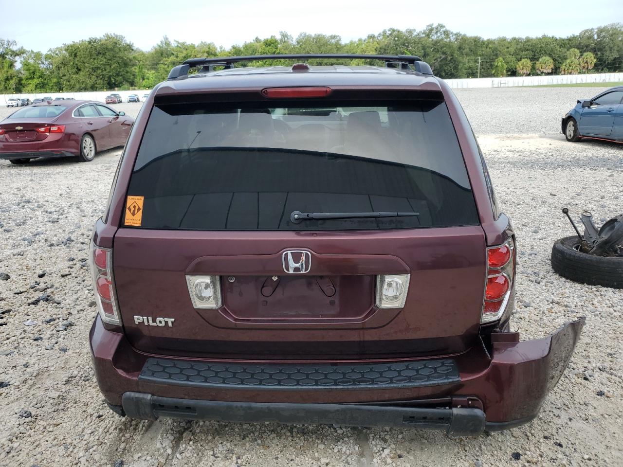 2007 Honda Pilot Exl VIN: 5FNYF28617B032263 Lot: 80145605