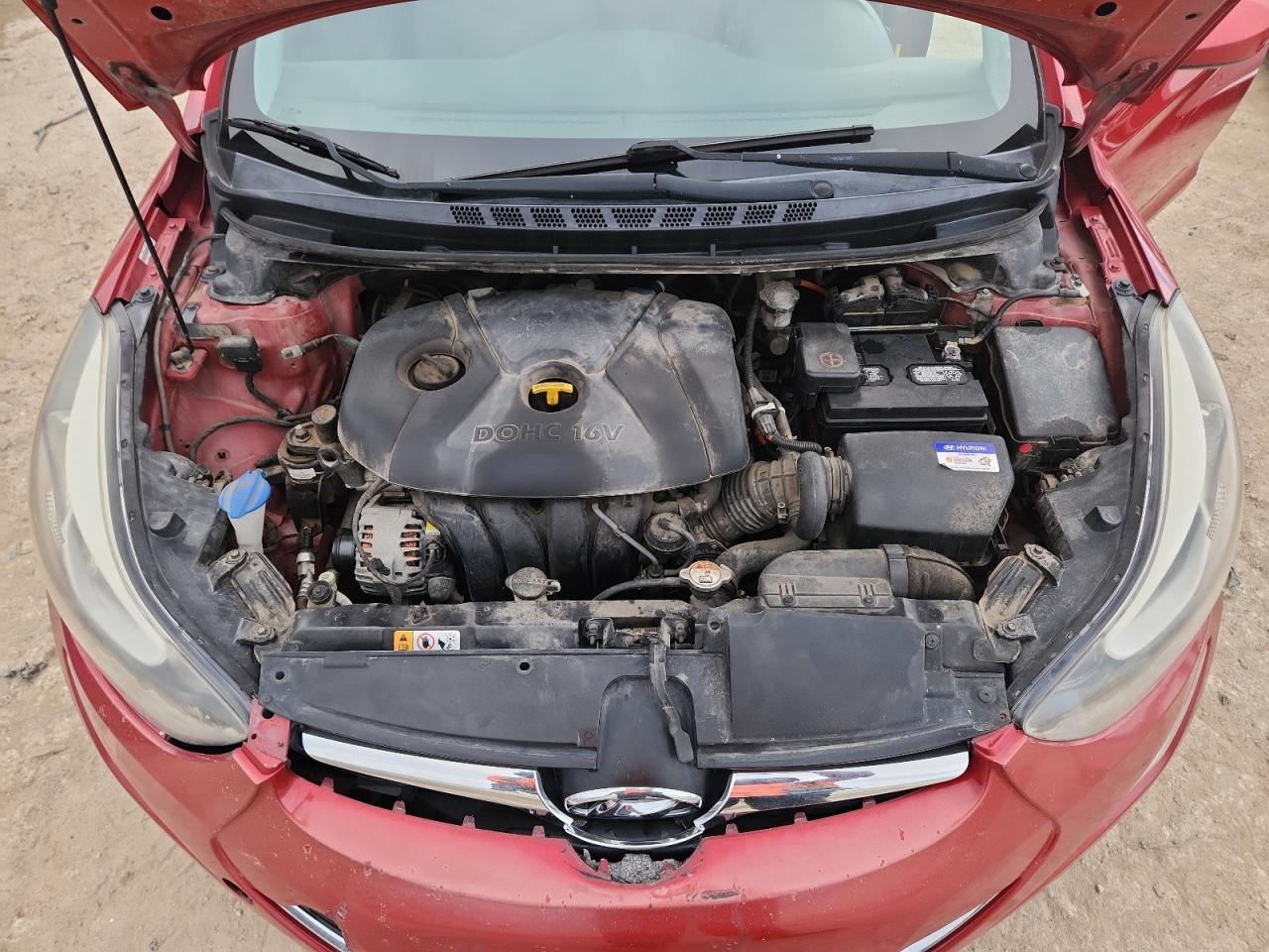 2014 Hyundai Elantra Se VIN: KMHDH4AE6EU182598 Lot: 81513065