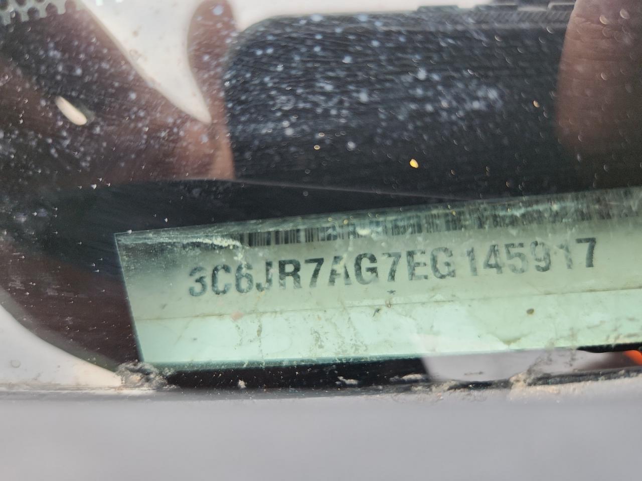 2014 Ram 1500 St VIN: 3C6JR7AG7EG145917 Lot: 71524605