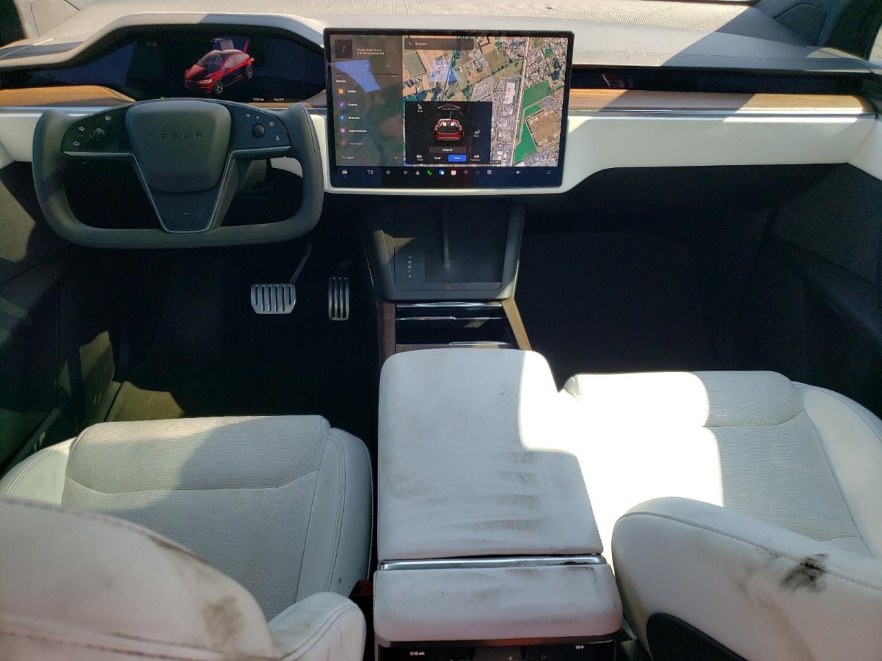 2022 Tesla Model X VIN: 7SAXCBE55NF335370 Lot: 70484675
