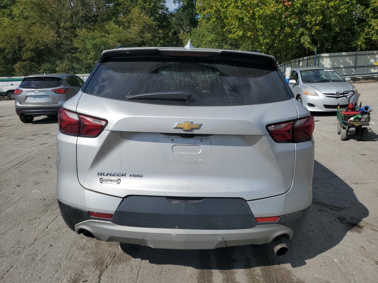2021 Chevrolet Blazer 3Lt VIN: 3GNKBJRS6MS542464 Lot: 80025455