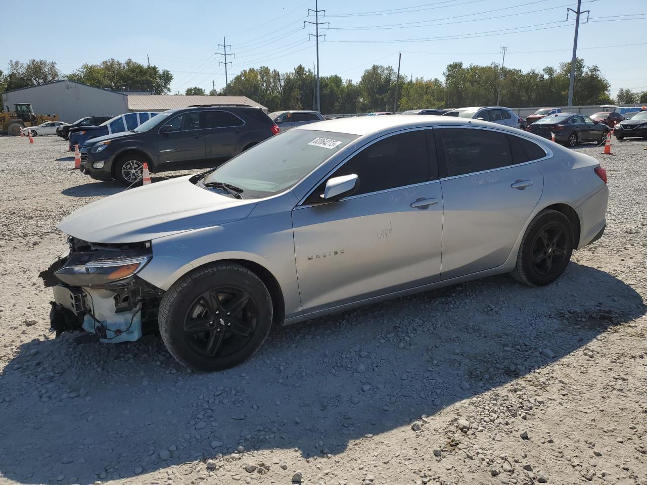 2020 Chevrolet Malibu Ls grey null gas 1G1ZB5STXLF065373 photo #1