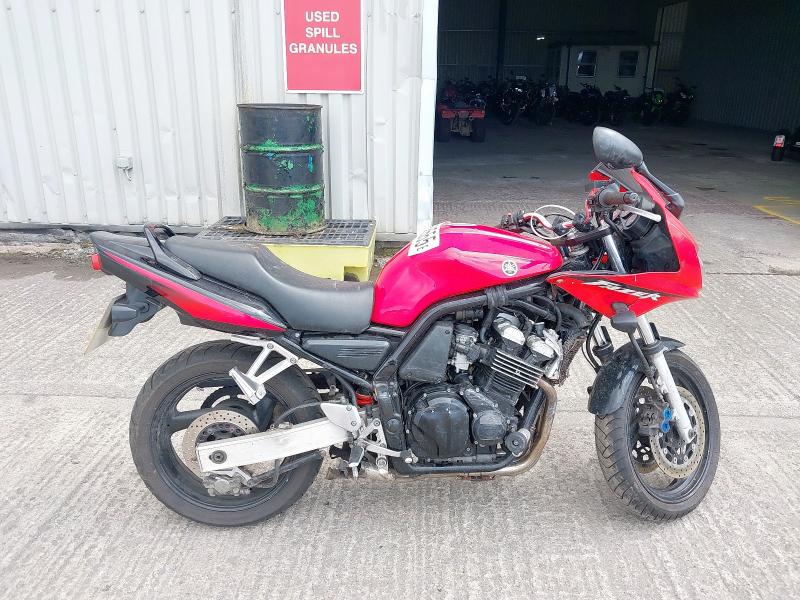 2003 YAMAHA FZS 600  for sale at Copart CHESTER