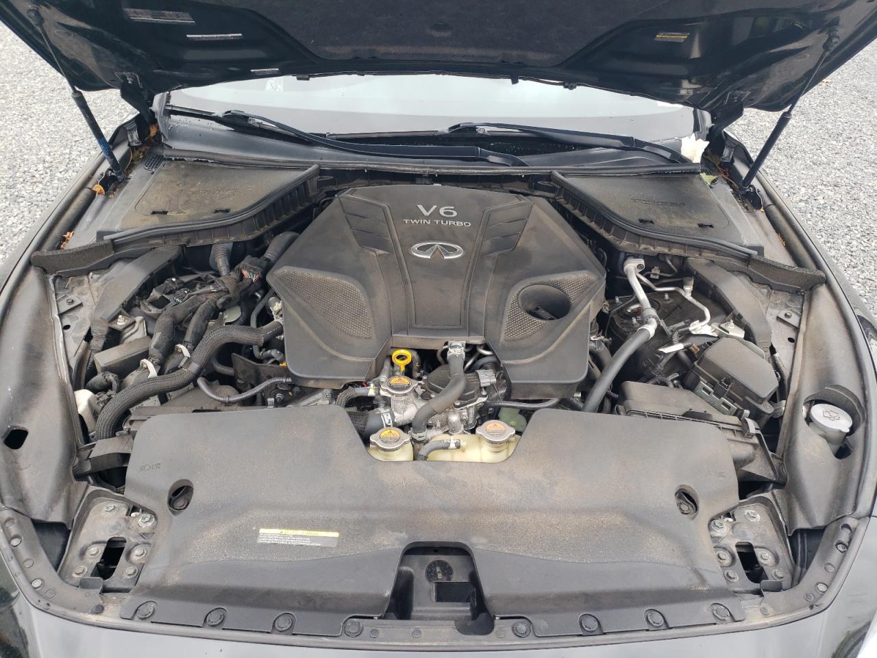 2020 Infiniti Q50 Red Sport 400 VIN: JN1FV7AR2LM660574 Lot: 80117255