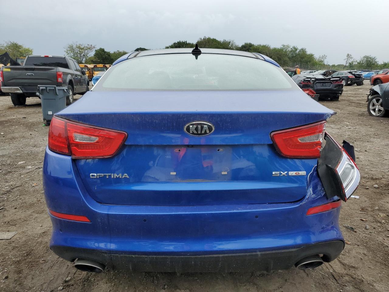 2015 Kia Optima Sx VIN: 5XXGR4A69FG457783 Lot: 81180365