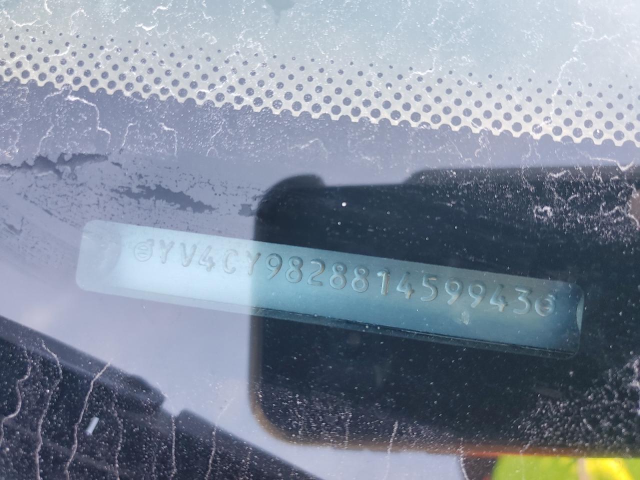 2008 Volvo Xc90 3.2 VIN: YV4CY982881459943 Lot: 83964215