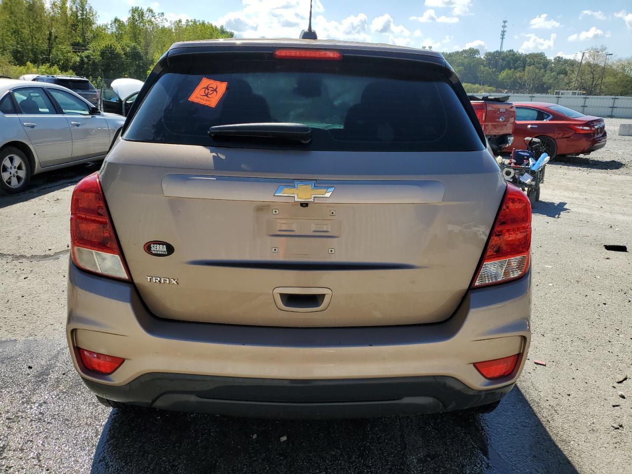 2018 Chevrolet Trax Ls VIN: 3GNCJKSB0JL360692 Lot: 83869195