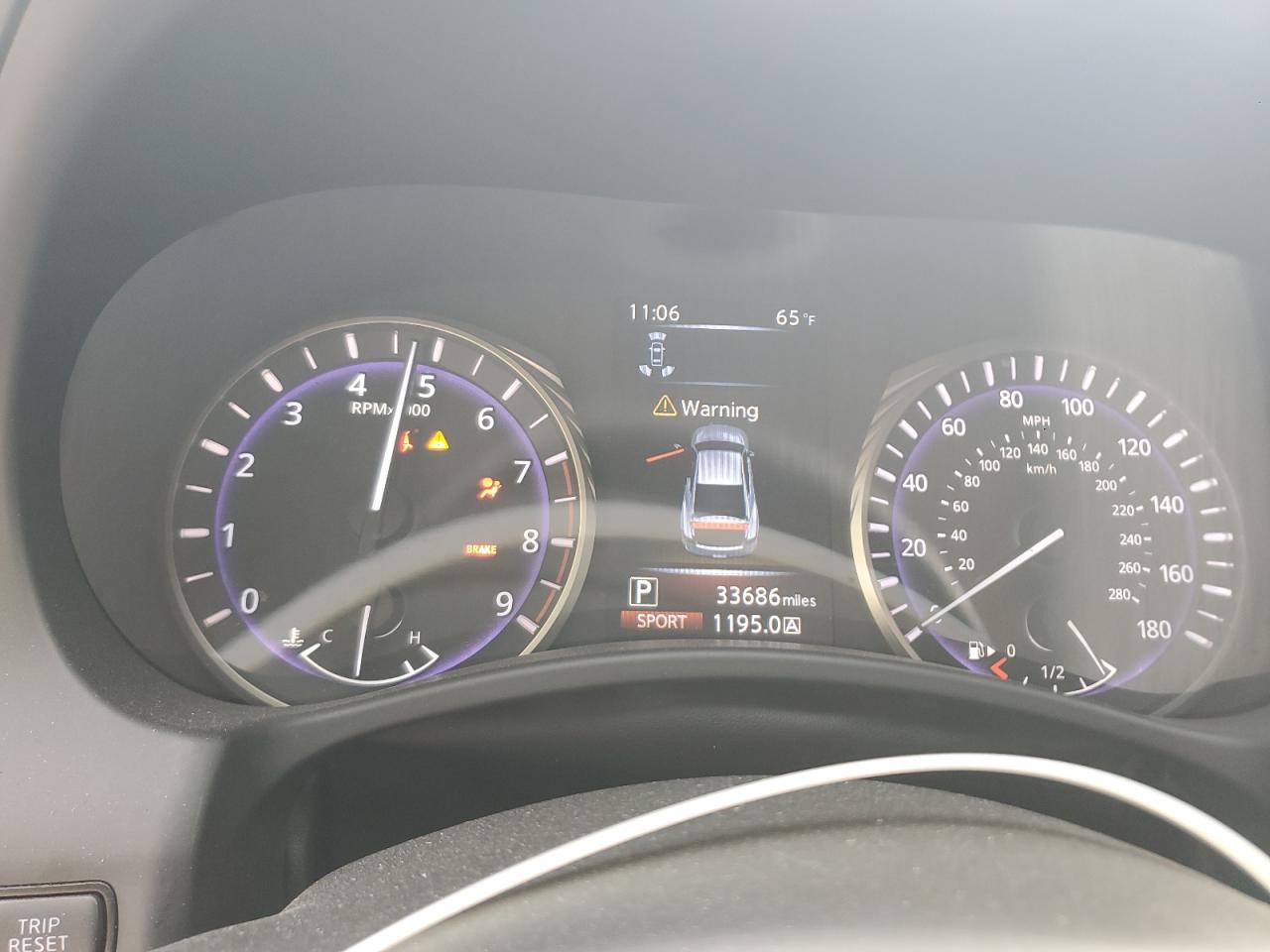 2019 Infiniti Q60 Red Sport 400 VIN: JN1FV7ELXKM440863 Lot: 80817545