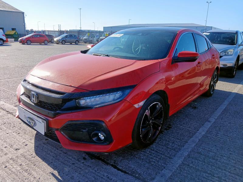2017 HONDA CIVIC EX VTEC CVT  for sale at Copart CHESTER